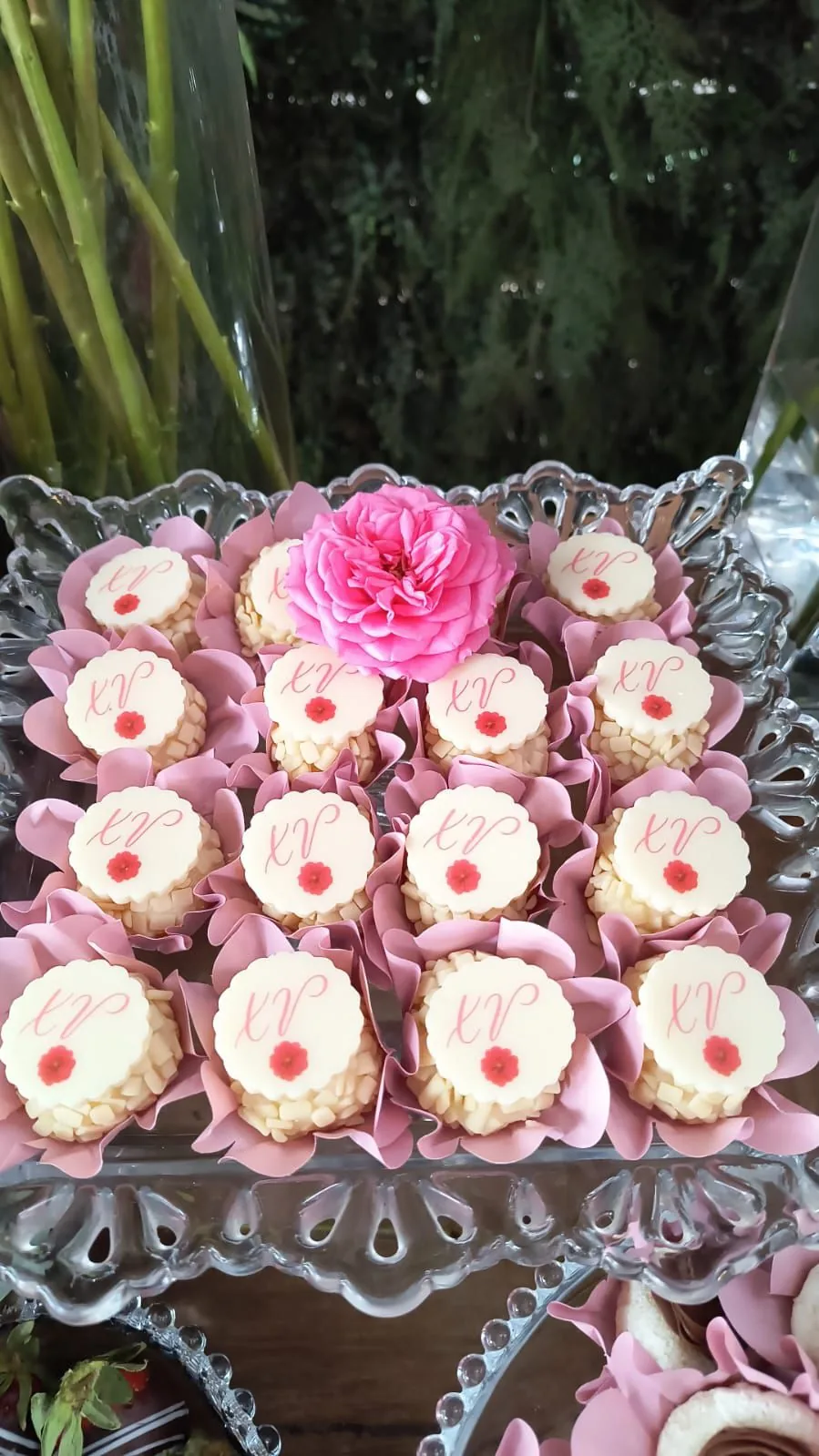 Docinhos personalizados Griffe Patisserie para festa Porto Alegre