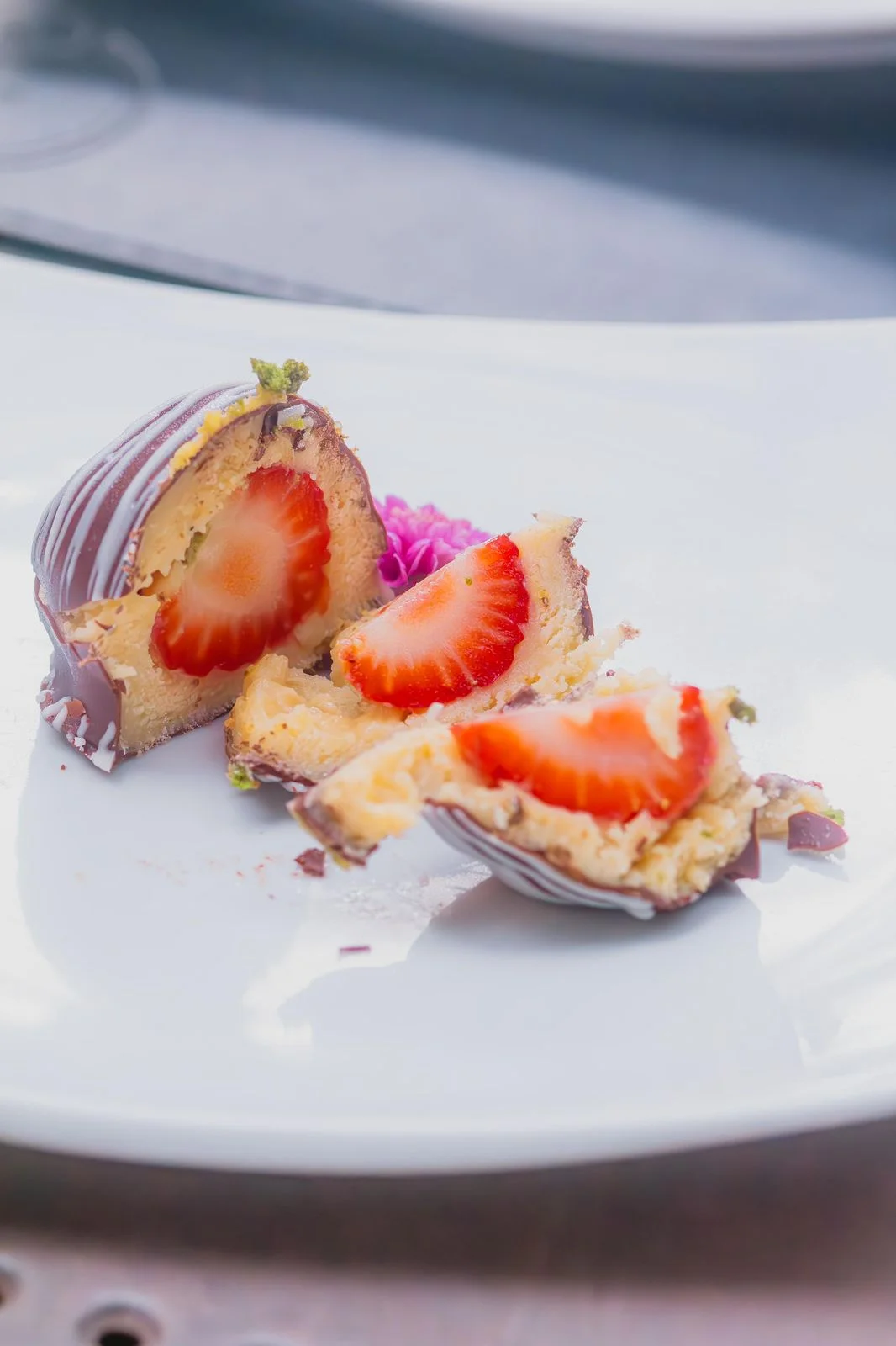 Bombom trufado artesanal Griffe Patisserie Porto Alegre